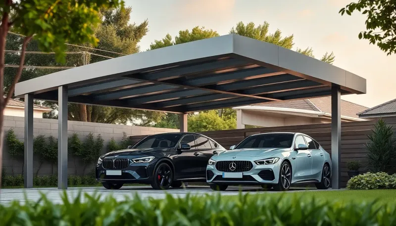 Choisir le meilleur carport 2 voitures pour votre maison